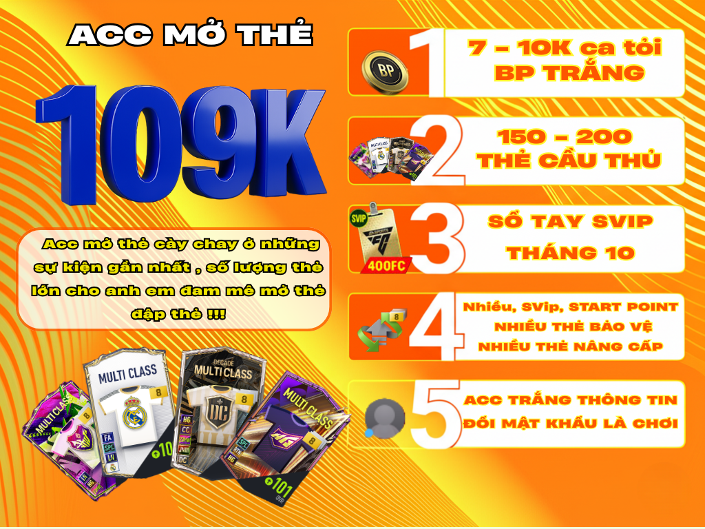ACC MỞ THẺ 109K CÓ SỔ TAY SVIP THÁNG 10 CỰC HOT